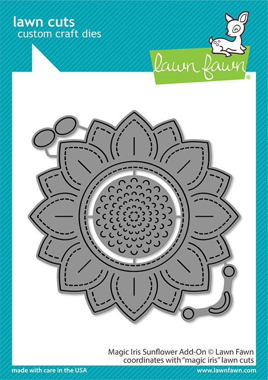 Lawn Fawn - Magic Iris Sunflower Add-On