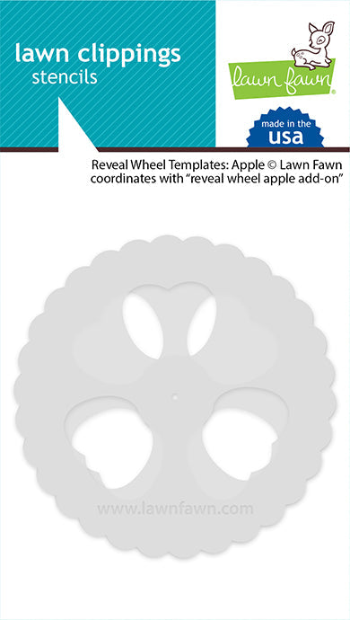 Lawn Fawn - Reveal Wheel Templates: Apple