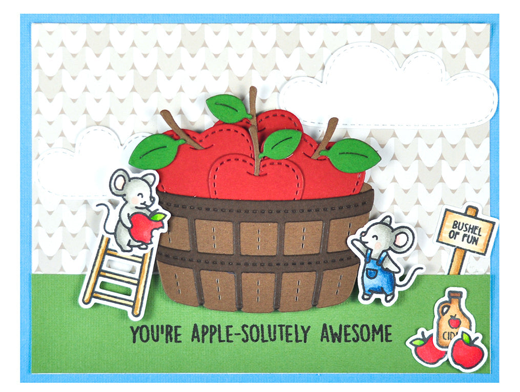 Lawn Fawn - Build-A-Barrel: Apple