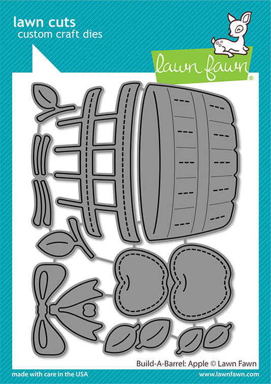Lawn Fawn - Build-A-Barrel: Apple
