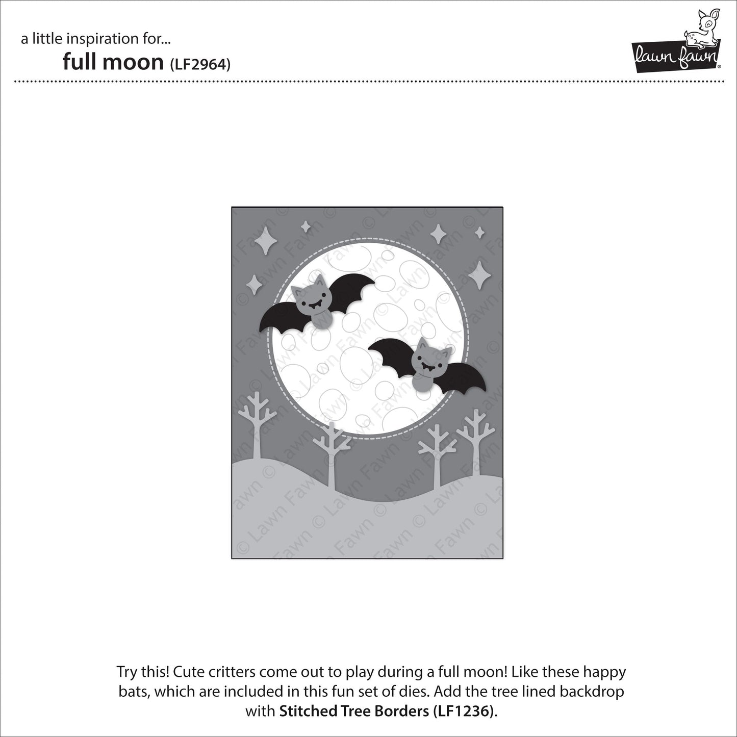 Lawn Fawn - Full Moon