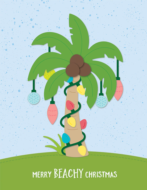 Lawn Fawn - Christmas Palm Tree