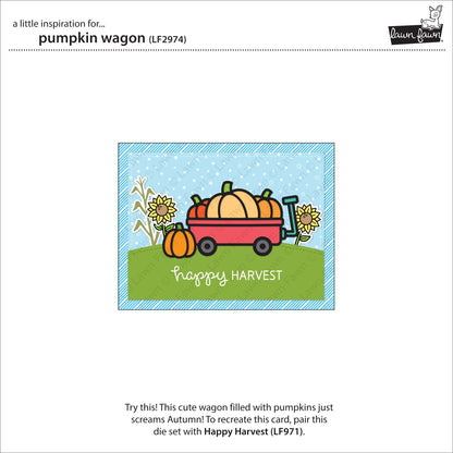 Lawn Fawn - Pumpkin Wagon