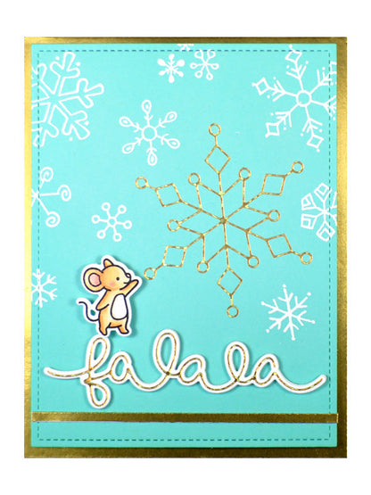 Lawn Fawn - Snowflake Duo Hot Foil Plates