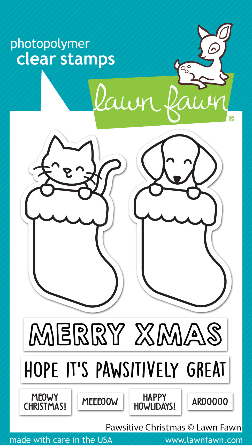 Lawn Fawn - Pawsitive Christmas