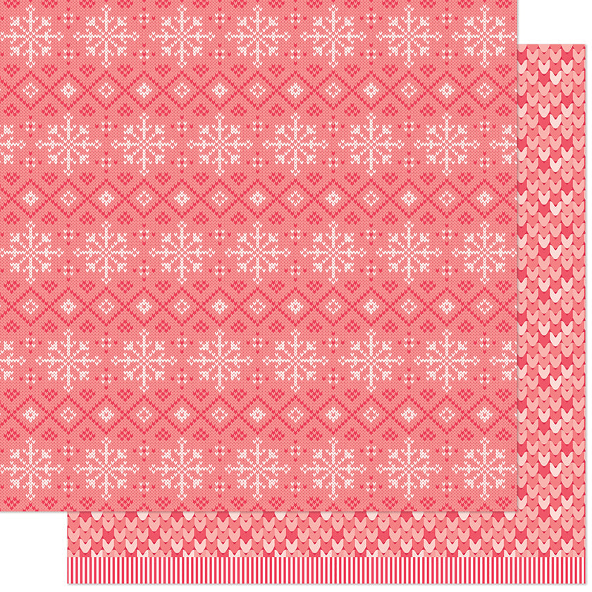 Lawn Fawn - Knit Picky Winter - Warm Beanie - 12x12"