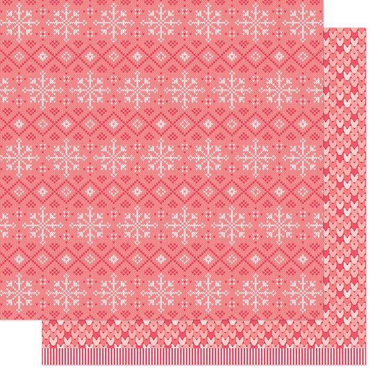 Lawn Fawn - Knit Picky Winter - Warm Beanie - 12x12"