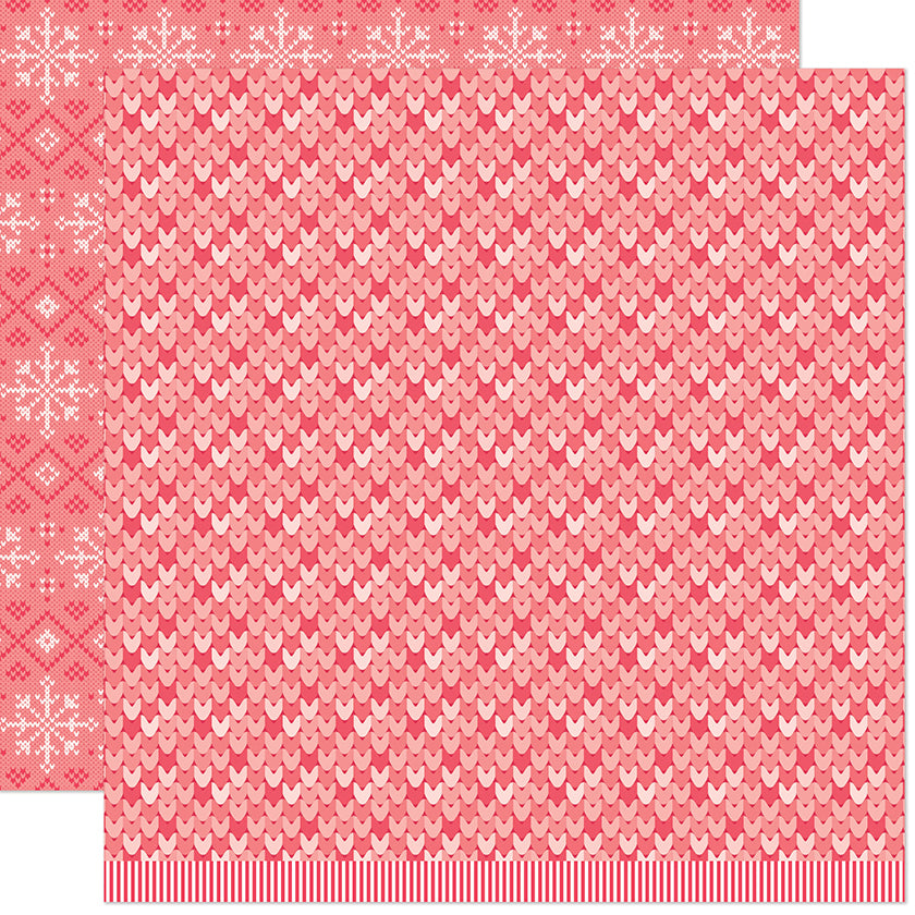 Lawn Fawn - Knit Picky Winter - Warm Beanie - 12x12"