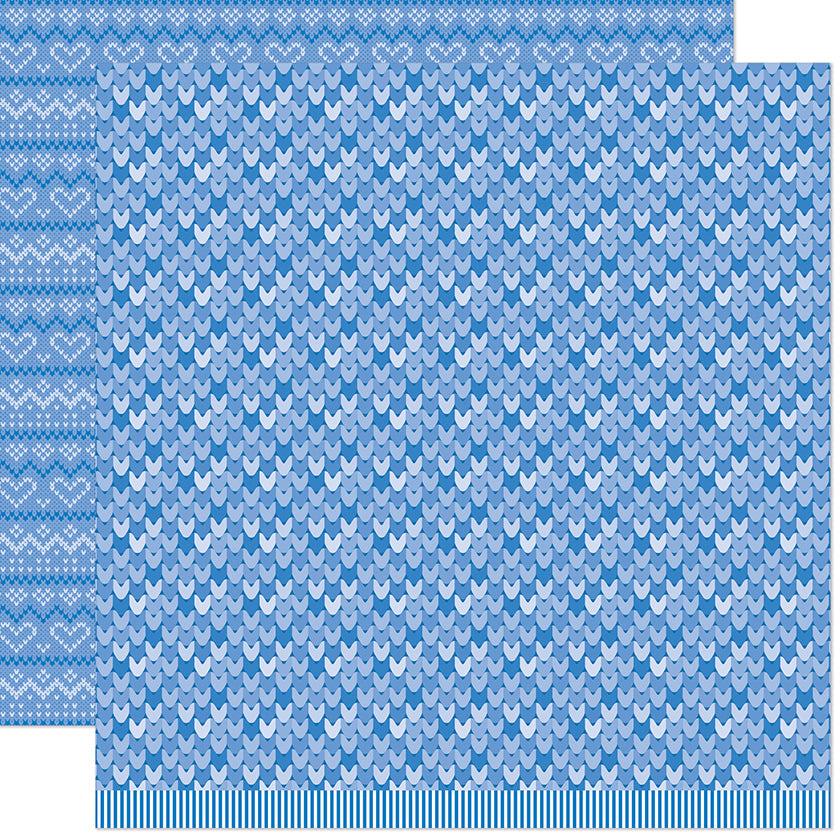 Lawn Fawn - Knit Picky Winter - Favorite Socks 12x12"