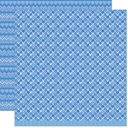 Lawn Fawn - Knit Picky Winter - Favorite Socks 12x12"