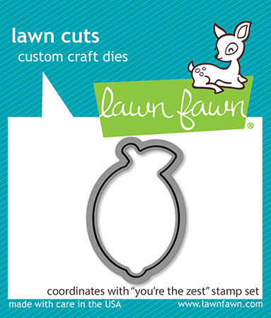 Lawn Fawn - You're The Zest - Lawn Cuts