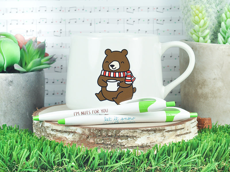 Lawn Fawn - Mug - Cozy Bear