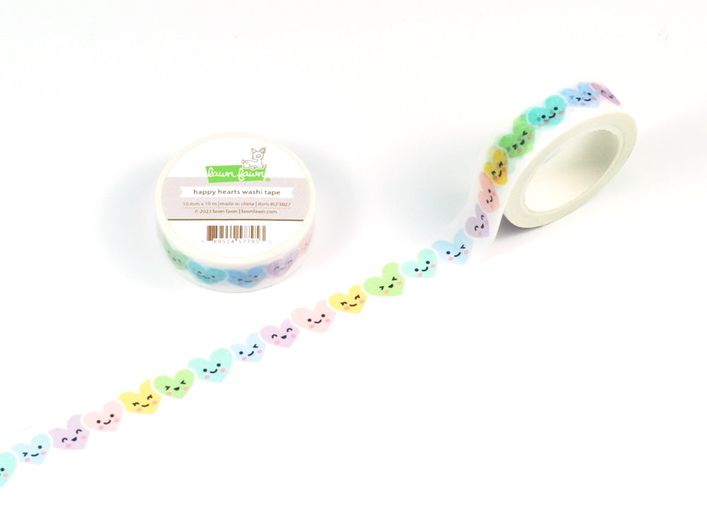 Lawn Fawn - Happy Hearts Washi Tape