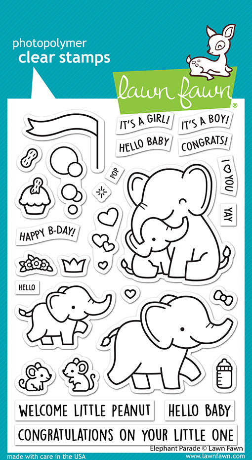 Lawn Fawn - Elephant Parade