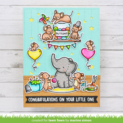 Lawn Fawn - Elephant Parade Add-On