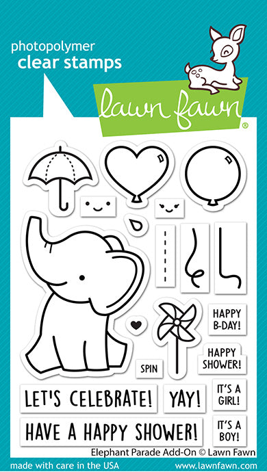 Lawn Fawn - Elephant Parade Add-On