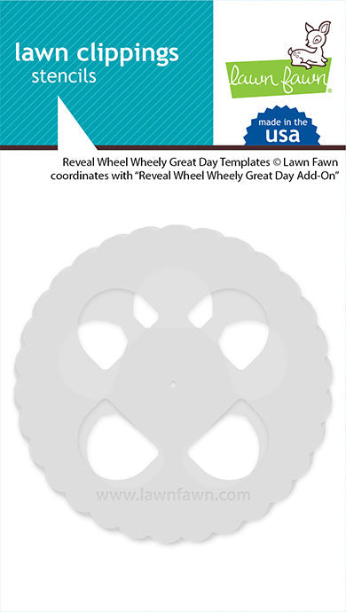 Lawn Fawn - Reveal Wheel Wheely Great Day Templates