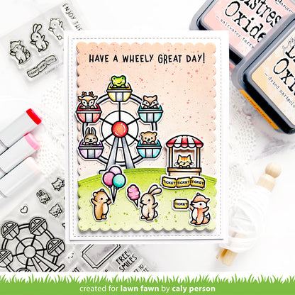 Lawn Fawn - Coaster Critters Flip-Flop