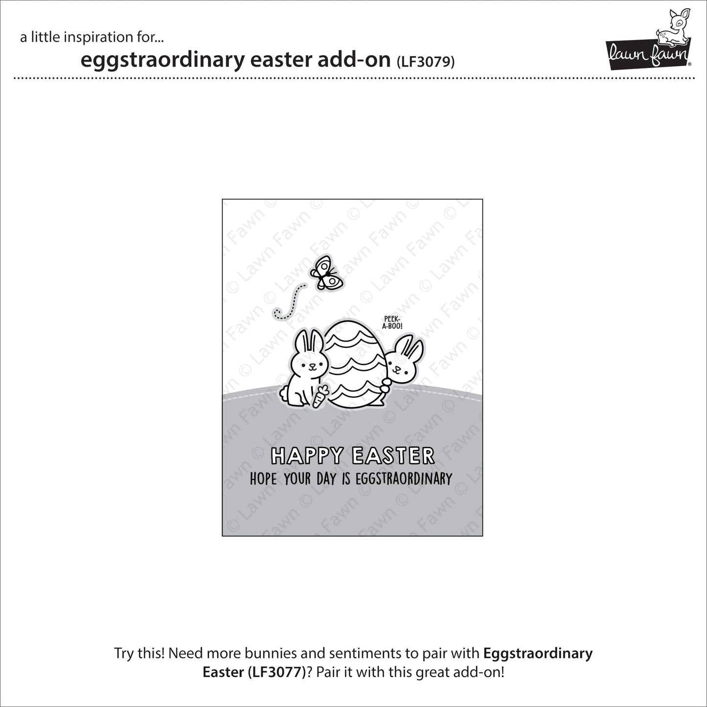 Lawn Fawn - Eggstraordinary Easter Add-On