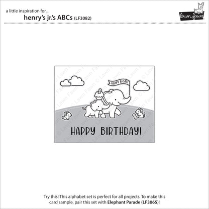 Lawn Fawn - Henry Jr.'S Abcs