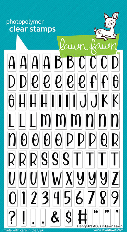 Lawn Fawn - Henry Jr.'S Abcs