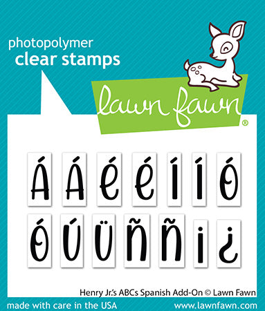 Lawn Fawn - Henry Jr.'S Abcs Spanish Add-On