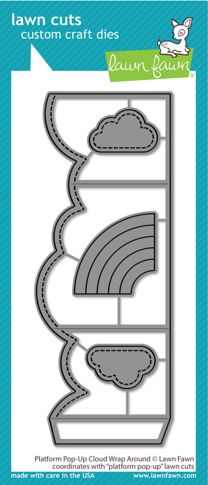 Lawn Fawn - Platform Pop-Up Cloud Wrap Around