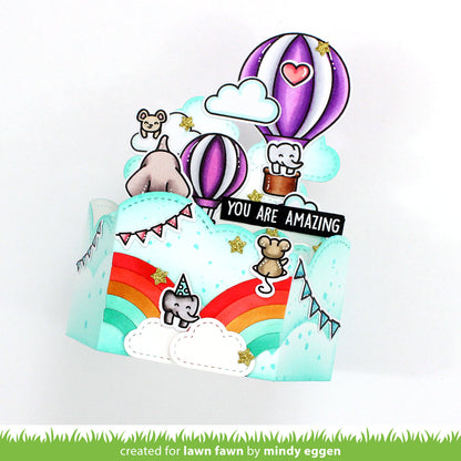 Lawn Fawn - Platform Pop-Up Cloud Inserts