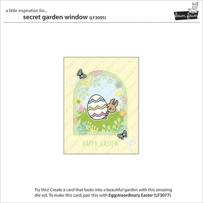 Lawn Fawn - Secret Garden Window