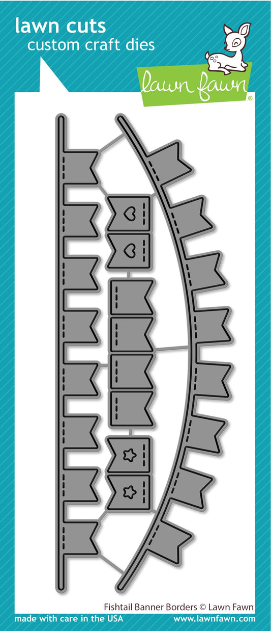 Lawn Fawn - Fishtail Banner Borders