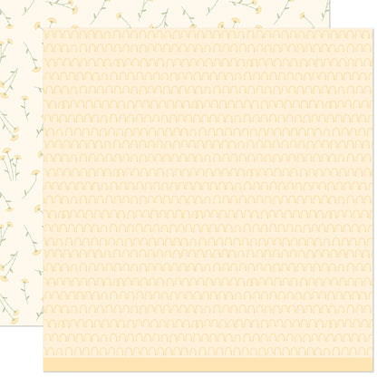 Lawn Fawn - What's Sewing On? - Lazy Daisy Stitch 12x12"