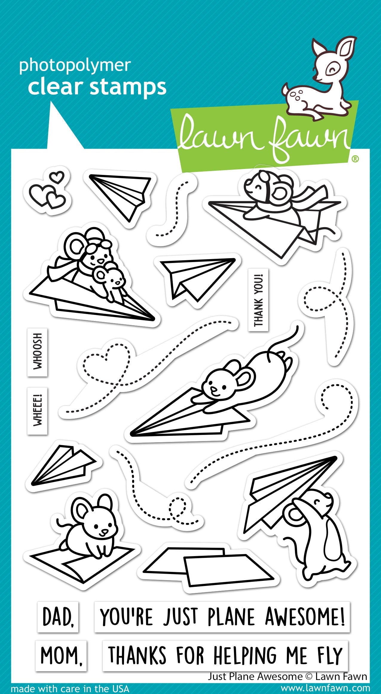Lawn Fawn - Just Plane Awesome
