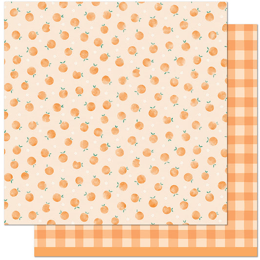 Lawn Fawn - Fruit Salad - Orange You Glad 12x12"