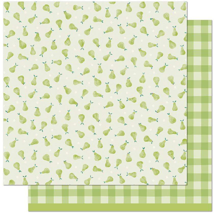 Lawn Fawn - Fruit Salad - Perfect Pear 12x12"