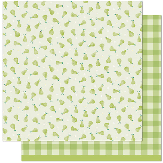Lawn Fawn - Fruit Salad - Perfect Pear 12x12"