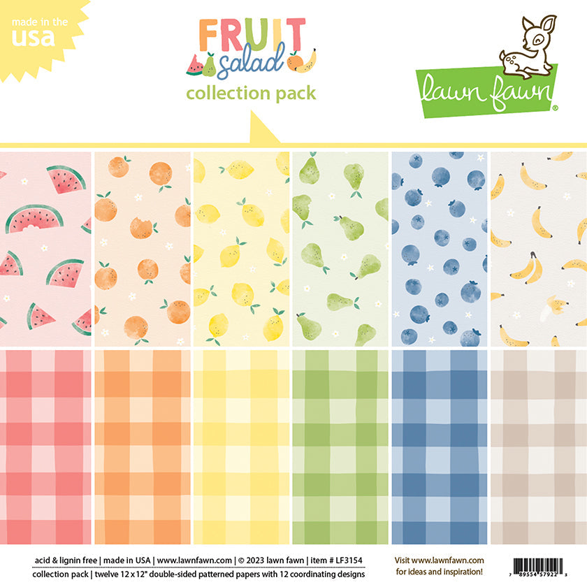Lawn Fawn - Fruit Salad - Collection Pack 12x12"