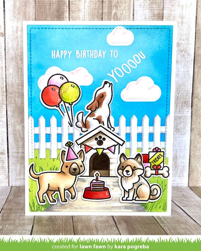 Lawn Fawn - Yappy Birthday