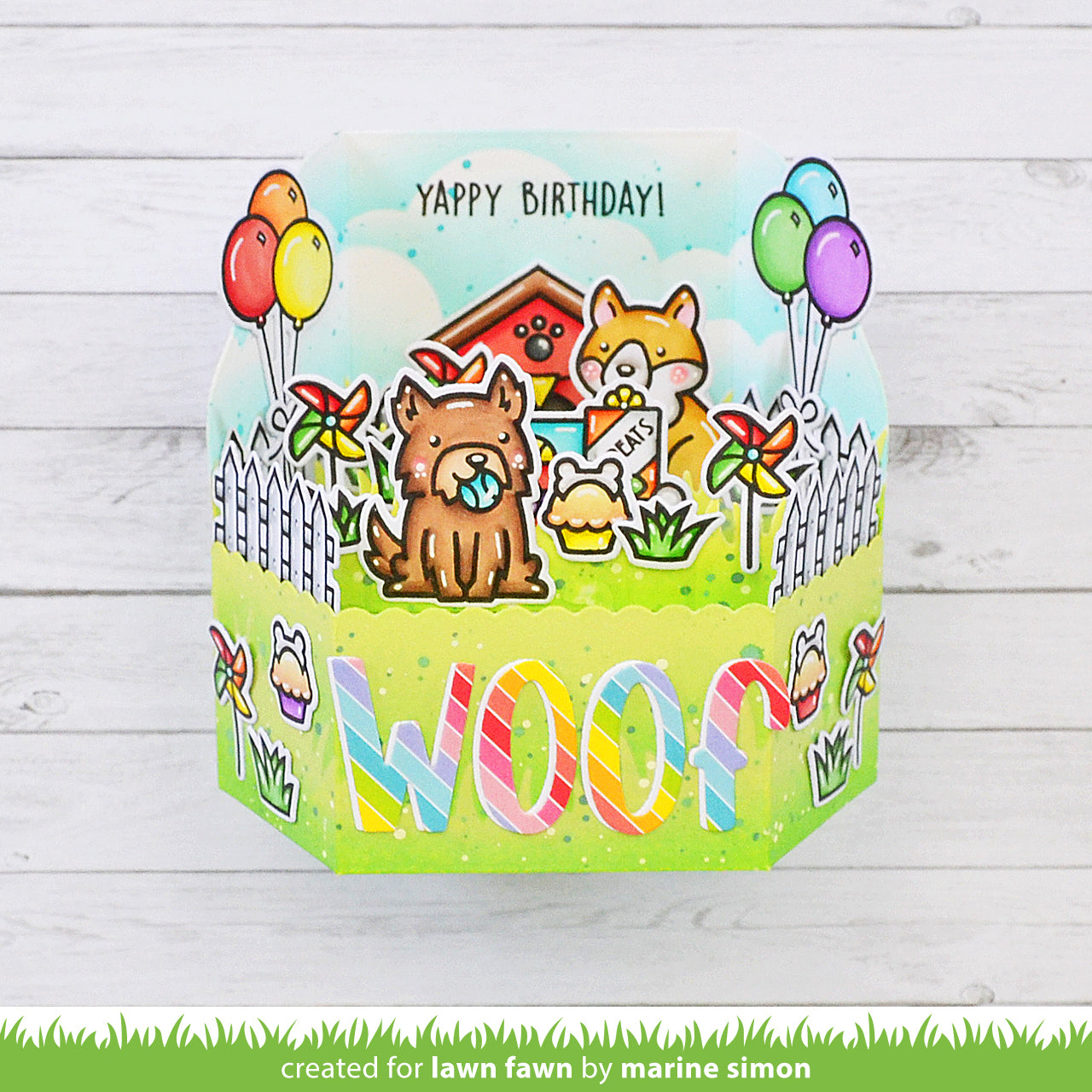 Lawn Fawn - Yappy Birthday