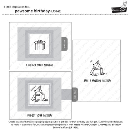 Lawn Fawn - Pawsome Birthday