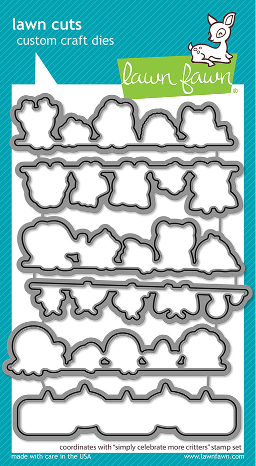 Lawn Fawn - Simply Celebrate More Critters Lawn Cuts