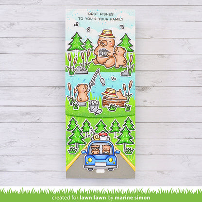 Lawn Fawn - Car Critters Road Trip Add-On