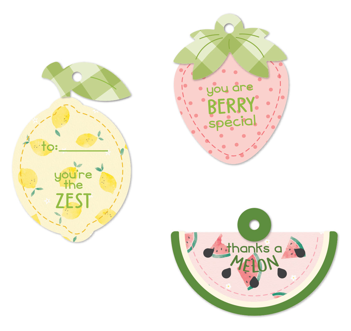 Lawn Fawn - Tiny Tag Sayings: Fruit