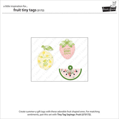 Lawn Fawn - Fruit Tiny Tags