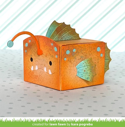 Lawn Fawn - Tiny Gift Box Anglerfish Add-On