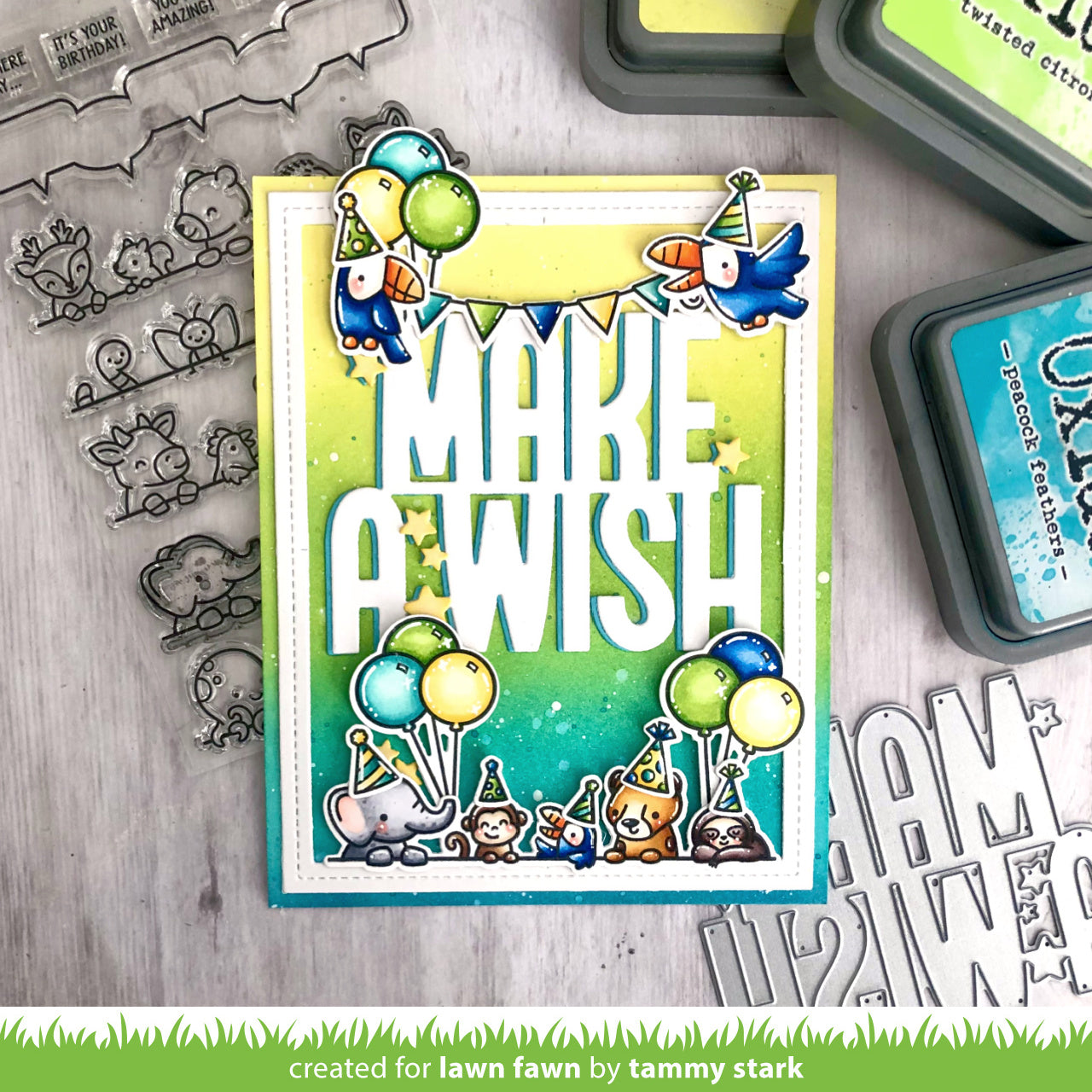 Lawn Fawn - Giant Make A Wish