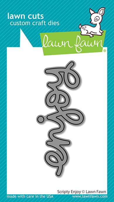 Lawn Fawn - Scripty Enjoy