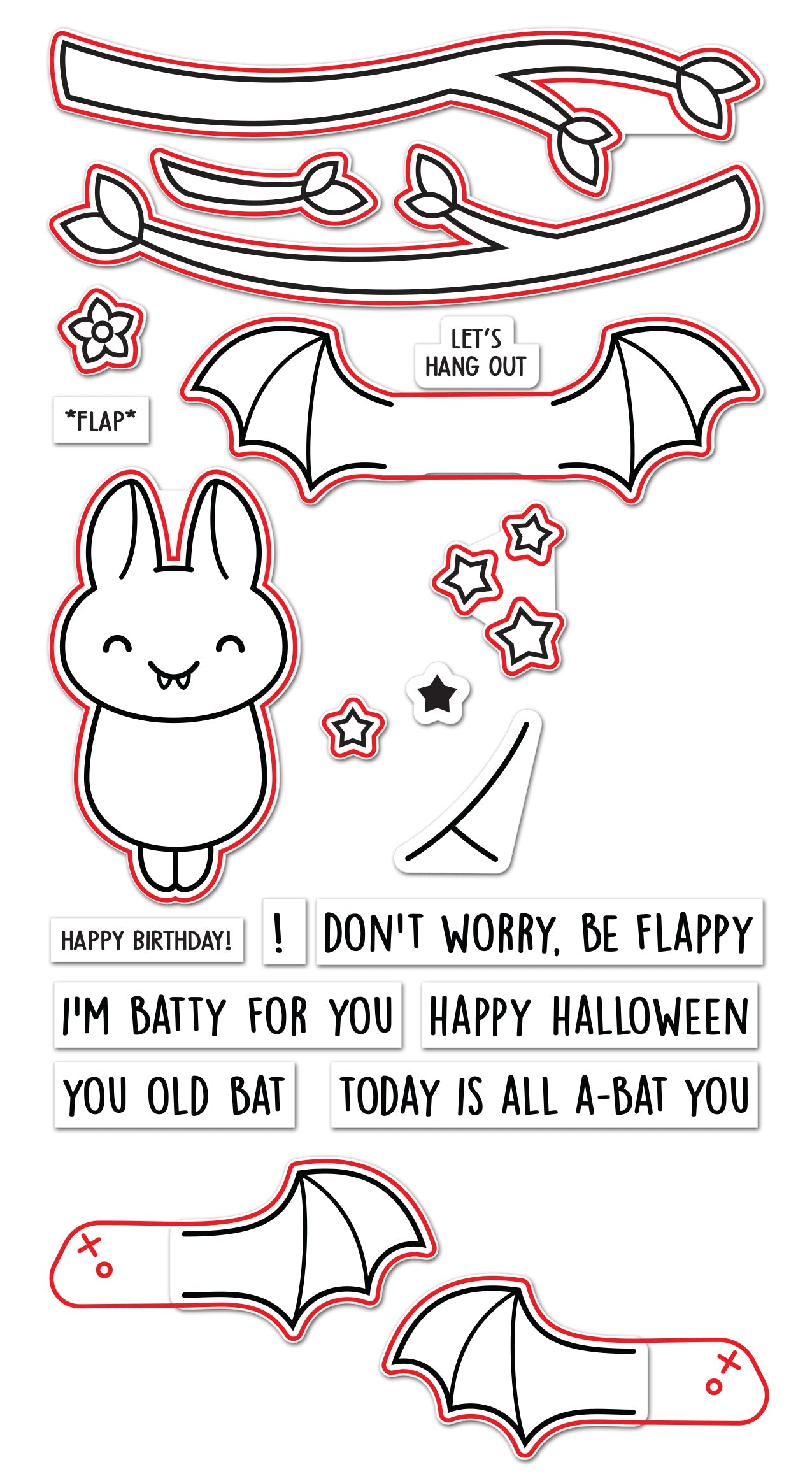 Lawn Fawn - Batty For You Lawn Cuts