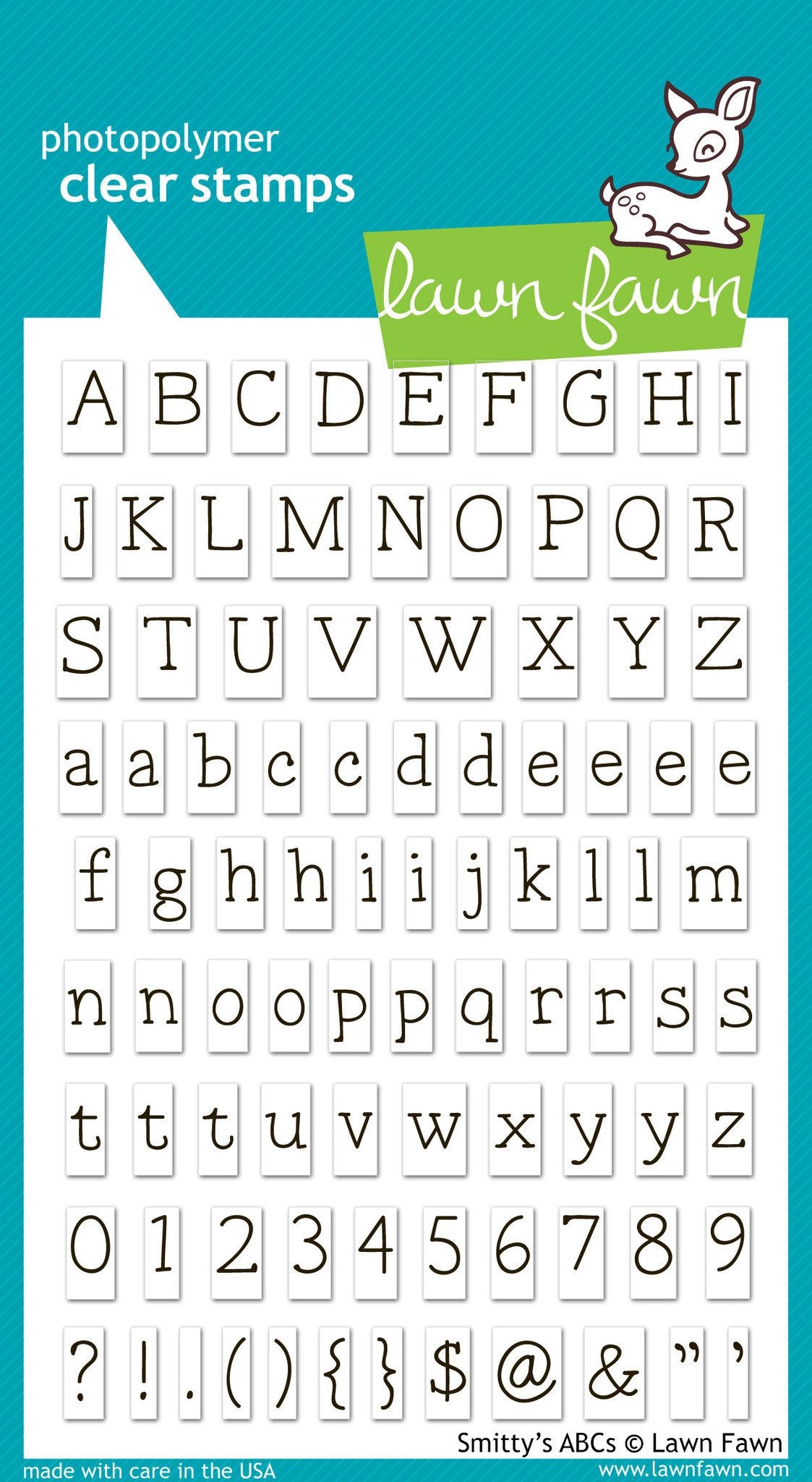 Lawn Fawn - Smitty's ABCs