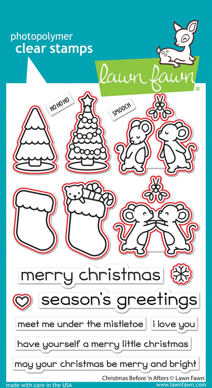 Lawn Fawn - Christmas Before 'N Afters Lawn Cuts