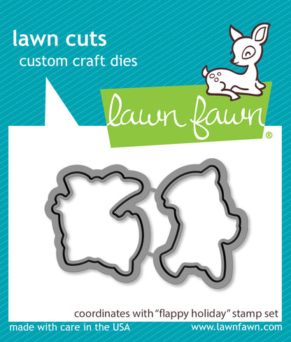 Lawn Fawn - Flappy Holiday Lawn Cuts